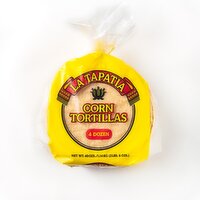 La Tapatia Original Recipe Cooked Corn Tortillas, 40 oz, 48 Count Package - 40 Ounce